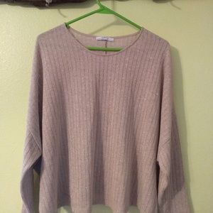 Zara basic long sleeve blouse